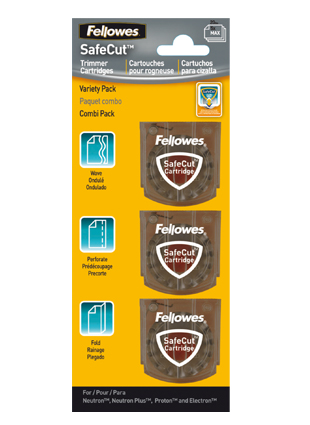 3 Lames diff�rents styles pour coupe-papier
