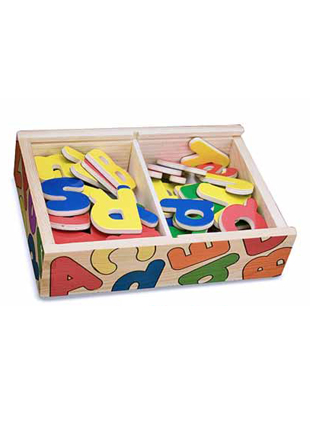 Magnetic Wooden Alphabet