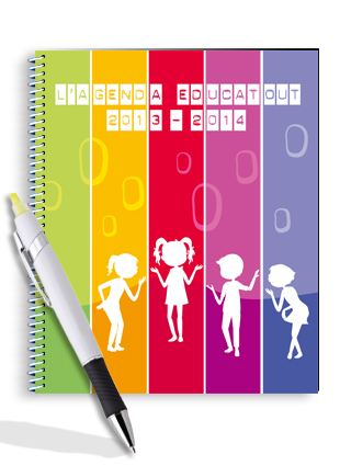 L�agenda educatout 2013-2014 pour l��ducatrice + stylo