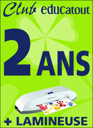 Club educatout<br> forfait th�matique 2 ans+2 gratuits+lamineuse