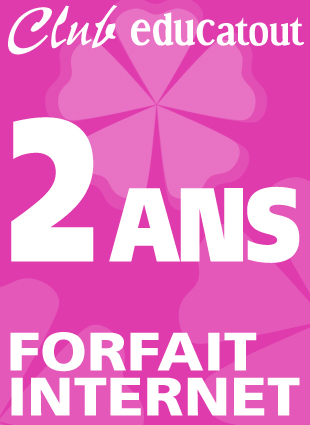 Club educatout <br>FORFAIT INTERNET 2 ans