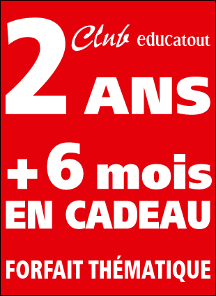 Club educatout<br> forfait th�matique 2 ans+6 mois