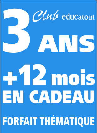 Club educatout forfait th�matique 3 ans + 1 an gratuit