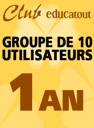 GROUPE Club educatout <br> 10 UTILISATEURS 1 an
