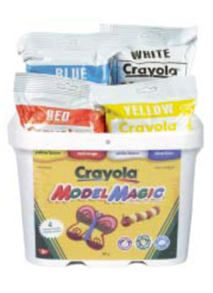 Seau de p�te Model magic <br>Couleurs vari�es