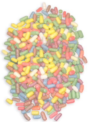 Nouilles magiques - couleur  pastel <br> Format Jumbo