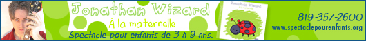 Jonathan Wizard spectacle pour enfants
