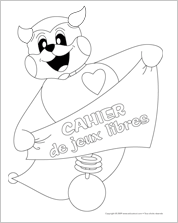 Ouvrir cahier de jeux libres