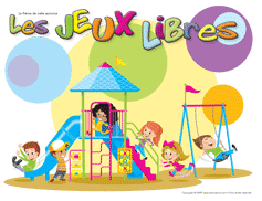 Ouvrir Affiche thématique Les jeux libres