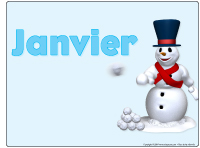 12 mois de l'année 12 mois de l'année