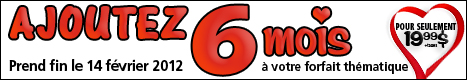6 mois au forfait th�matique