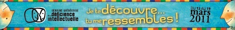 Bannière semaine de déficience Bannière semaine de déficience