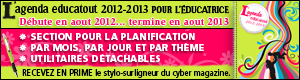 L'agenda educatout 2012-2013 pour l?�ducatrice
