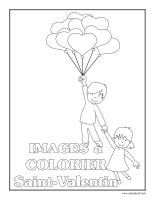 Cahier images à colorier-La Saint-Valentin Cahier images à colorier-La Saint-Valentin