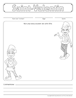 Cahier souvenir-La Saint-Valentin Cahier souvenir-La Saint-Valentin