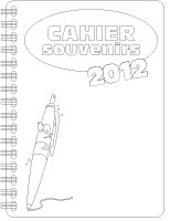 Cahier souvenirs 2012 Cahier souvenirs 2012