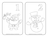 Calendrier avent a colorier-1 Calendrier avent a colorier-1
