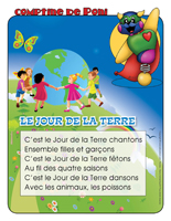 Comptine de Poni-Le Jour de la Terre Comptine de Poni-Le Jour de la Terre