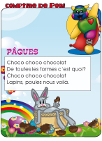 Comptine de Poni-Pâques Comptine de Poni-Pâques
