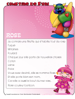 Comptine de Poni-Rose