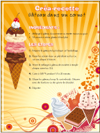 Cr&eacute;a-recette-G&acirc;teau dans un cornet