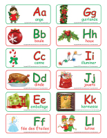 Etiquettes-mots-Abecedaire Noel-1 Etiquettes-mots-Abecedaire Noel-1