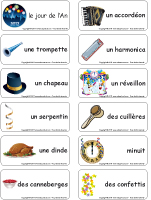Étiquettes-mots-Bonne Année Étiquettes-mots-Bonne Année
