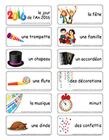 Étiquettes-mots-Bonne année 2016 Étiquettes-mots-Bonne année 2016