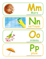 &Eacute;tiquettes-mots g&eacute;ants-Ab&eacute;c&eacute;daire-Le printemps-4