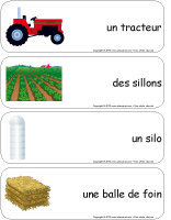 &Eacute;tiquettes-mots g&eacute;ants-L'agriculture