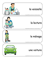 Étiquettes-mots géants-La fête des Pères 2014 Étiquettes-mots géants-La fête des Pères 2014