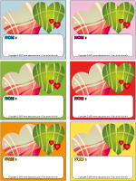 Étiquettes-noms-La St-Valentin Étiquettes-noms-La St-Valentin