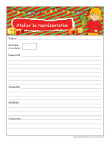 Grille de planification-Ateliers de Noel Grille de planification-Ateliers de Noel