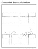 J'apprends à dessiner-Un cadeau J'apprends à dessiner-Un cadeau