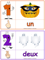 J'apprends mes chiffres-Halloween J'apprends mes chiffres-Halloween