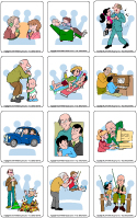 Jeu d'images - La fête des Pères Jeu d'images - La fête des Pères