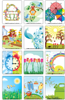Jeu d'images - le printemps Jeu d'images - le printemps