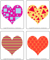 Jeu d'images-La St-Valentin Jeu d'images-La St-Valentin