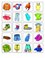 Jeu v&ecirc;tements saisonniers