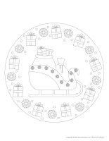 Mandalas-Joyeux Noël Mandalas-Joyeux Noël