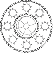 Mandalas de l'été Mandalas de l'été