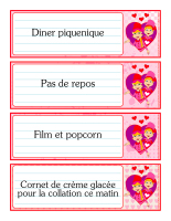 Mémos surprises-Les lutins de la Saint-Valentin Mémos surprises-Les lutins de la Saint-Valentin