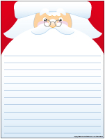 Modèles - Lettre au père Noël Modèles - Lettre au père Noël