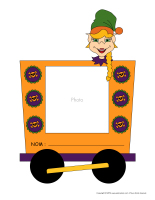 Mod&egrave;les-Tableau d'accueil Halloween-3