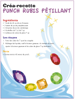 Punch rubis pétillant Punch rubis pétillant