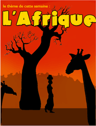 Affiche th&eacute;matique - L'Afrique