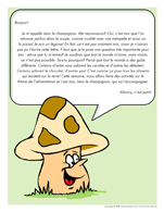 Lettre th&eacute;matique &ndash; L&rsquo;alimentation