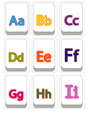 Lettre alphabet –mini