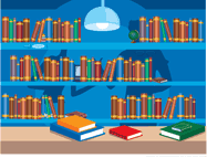 Ouvrir cherche et trouve-La biblioth&egrave;que