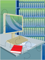 Ouvrir casse-t&ecirc;tes&ndash;La biblioth&egrave;que